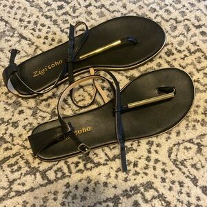 Zigisoho flats side buckle